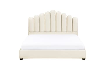 Vattensäng Vincennes - Vit, Svart, 160x200 cm - Möbler - Säng - Vattensäng