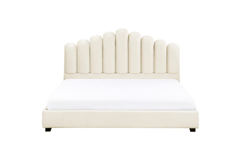 Vattensäng Vincennes - Vit, Svart, 180x200 cm - Möbler - Säng - Vattensäng