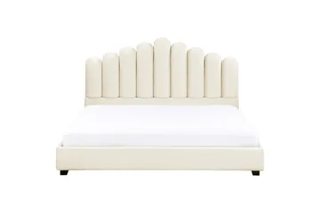 Vattensäng Vincennes - Vit, Svart, 180x200 cm - Möbler - Säng - Vattensäng