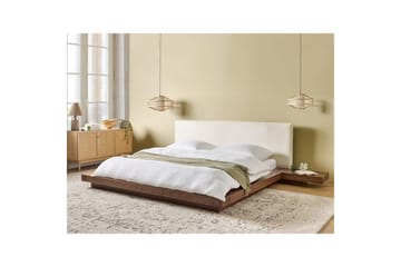 Vattensäng Zen - Brun, Vit, 180x200 cm - Möbler - Säng - Vattensäng