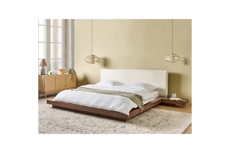 Vattensäng Zen - Brun, Vit, 180x200 cm - Möbler - Säng - Vattensäng