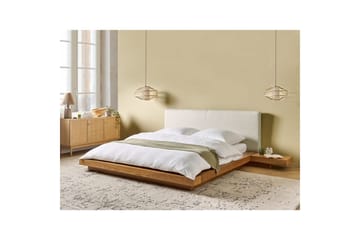 Vattensäng Zen - Ljus trä, vit, 160x200 cm - Möbler - Säng - Vattensäng