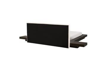 Vattensäng Zen - Mörk trä, vit, 160x200 cm - Möbler - Säng - Vattensäng