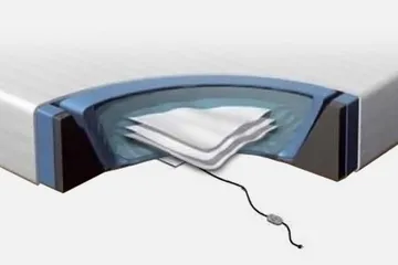 Jasmine Vattensäng 180x200 cm - Vit - Möbler - Säng - Vattensäng