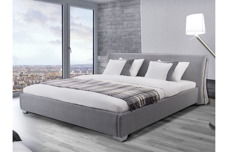 Paris Vattensäng 160|200 cm - Grå - Möbler - Säng - Vattensäng