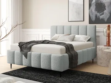 Vinvik Sängram med förvaring 140x200 cm - grå - Möbler - Säng - Säng med förvaring