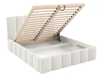 Vinvik Sängram med förvaring 180x200 cm - beige - Möbler - Säng - Säng med förvaring