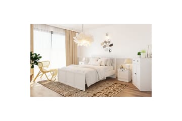 Vyric Sängram - Matt Vit - Möbler - Säng - Sängram & sängstomme