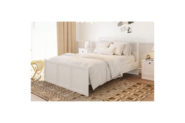 Vyric Sängram - Matt Vit - Möbler - Säng - Sängram & sängstomme