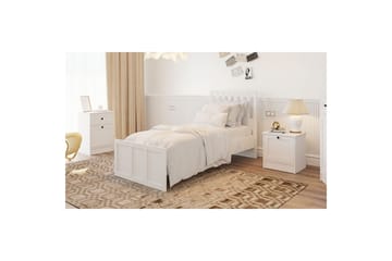 Vyric Sängram - Matt Vit - Möbler - Säng - Sängram & sängstomme