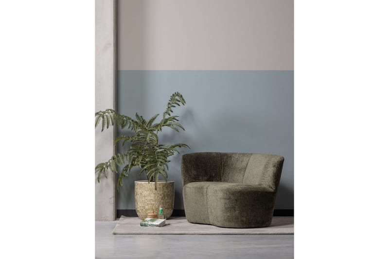 Soffa Stone - Varm Grön, Vänster - Möbler - Soffa