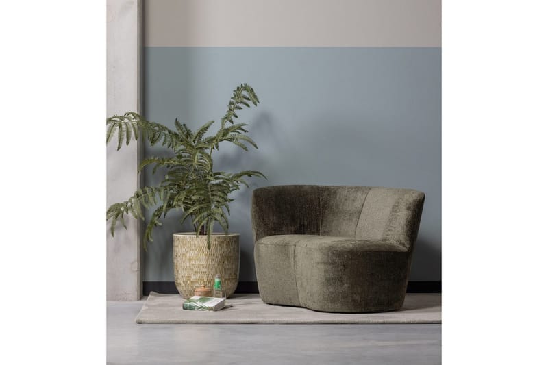 Soffa Stone - Varm Grön, Vänster - Möbler - Soffa