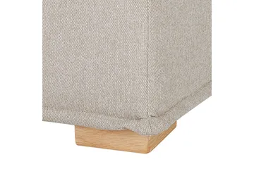 1-sitssoffa Tibro Beige, ljust trä - Beige, ljust trä - Möbler - Soffa - Modulsoffa - Mittmodul