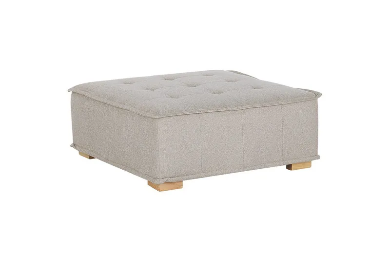 1-sitssoffa Tibro Beige, ljust trä - Beige, ljust trä - Möbler - Soffa - Modulsoffa - Mittmodul