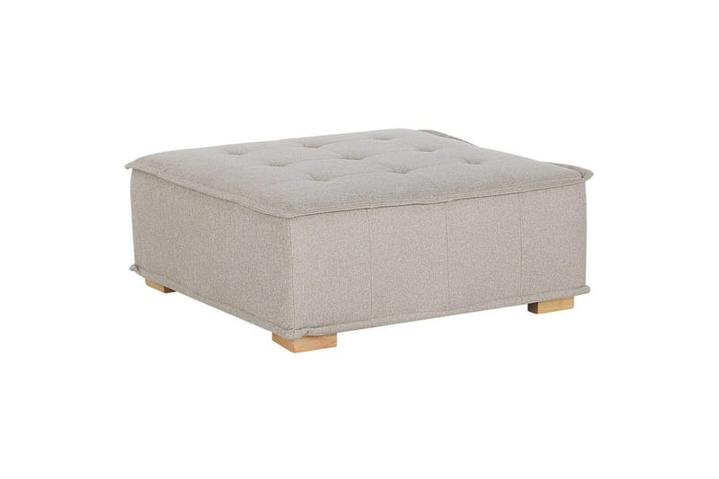 1-sitssoffa Tibro Beige, ljust trä - Beige, ljust trä - Möbler - Soffa - Modulsoffa - Mittmodul