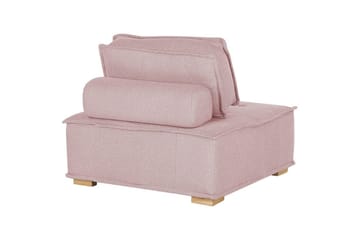 1-sitssoffa Tibro Rosa, ljust trä - Rosa, ljust trä - Möbler - Soffa - Modulsoffa - Mittmodul