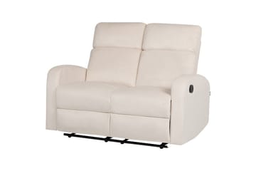 2-sits Reclinersoffa manuell Verdal Vit - Vit - Möbler - Soffa - Biosoffa & reclinersoffa