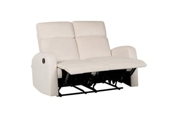 2-sits Reclinersoffa manuell Verdal Vit - Vit - Möbler - Soffa - Biosoffa & reclinersoffa
