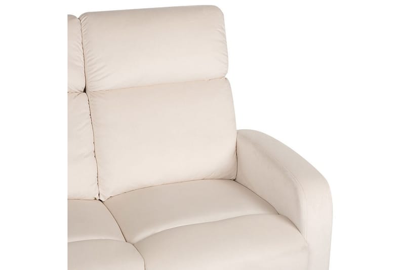 2-sits Reclinersoffa manuell Verdal Vit - Vit - Möbler - Soffa - Biosoffa & reclinersoffa