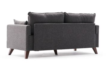 2-sits Soffa Burundi - Antracit/Natur - Möbler - Soffa - 2 sits soffa