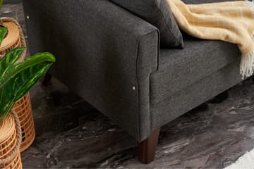 2-sits Soffa Burundi - Antracit/Natur - Möbler - Soffa - 2 sits soffa