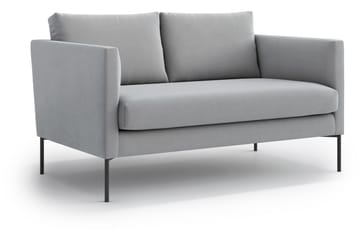 2-sits Soffa Devora - Sammet/Grå - Möbler - Soffa - 2 sits soffa