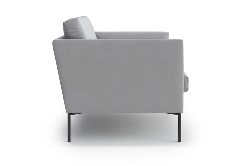 2-sits Soffa Devora - Sammet/Grå - Möbler - Soffa - 2 sits soffa