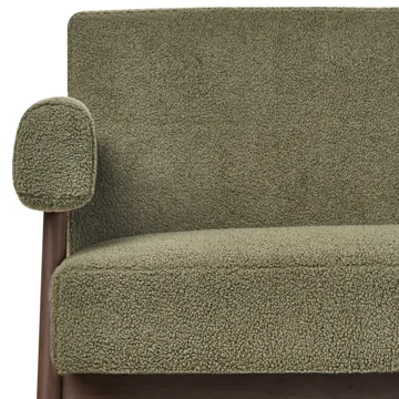 2-sits soffa Tamre - Grön/Mörkbrun - Möbler - Soffa - 2 sits soffa