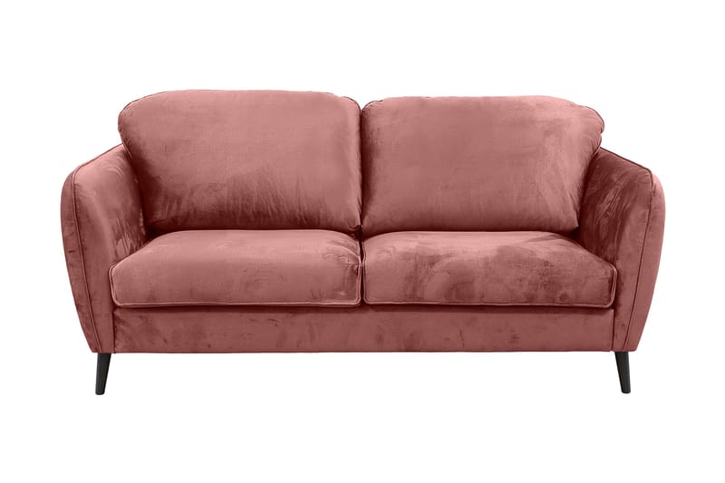 3-sits Soffa Vannvik, skumfylld - Rosa, träben - Möbler - Soffa - 2 sits soffa
