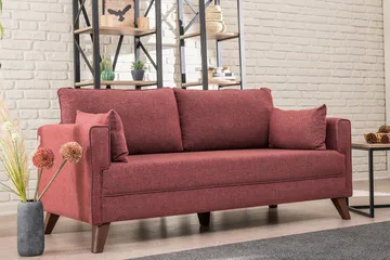 Antigua Soffa 2-sits - Röd - Möbler - Soffa - 2 sits soffa