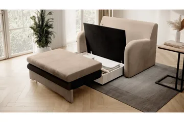 Ario Soffa 2-sits - Beige - Möbler - Soffa - Bäddsoffa - 2 sits bäddsoffa