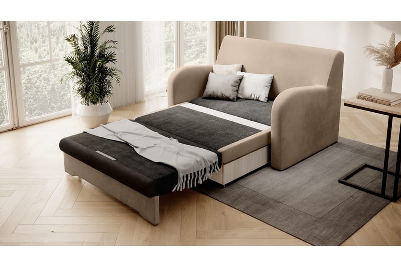 Ario Soffa 2-sits - Beige - Möbler - Soffa - Bäddsoffa - 2 sits bäddsoffa