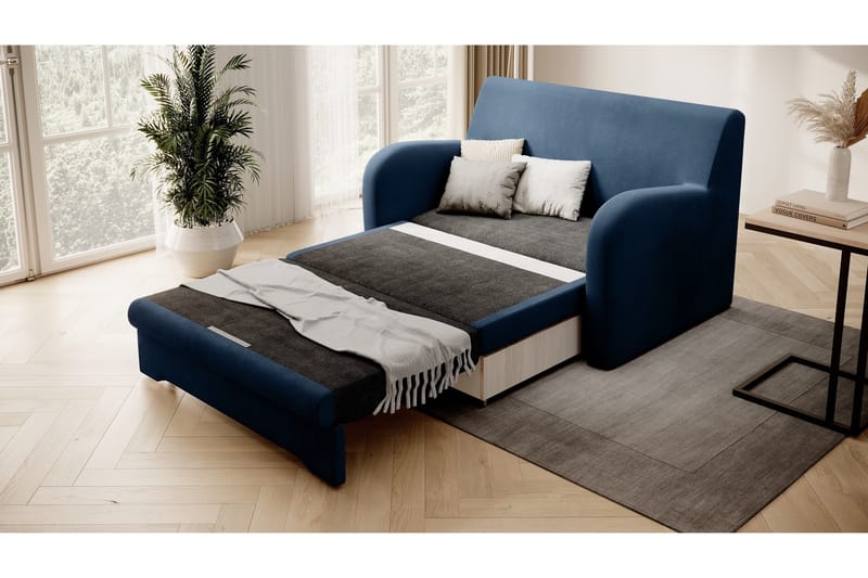 Ario Soffa 2-sits - Blå - Möbler - Soffa - Bäddsoffa - 2 sits bäddsoffa