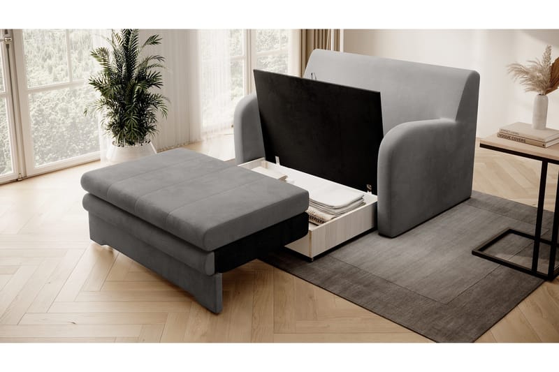 Ario Soffa 2-sits - Grå - Möbler - Soffa - Bäddsoffa - 2 sits bäddsoffa