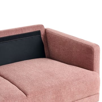 2-sits soffa Breda - Rosa, Svart - Möbler - Soffa - 2 sits soffa