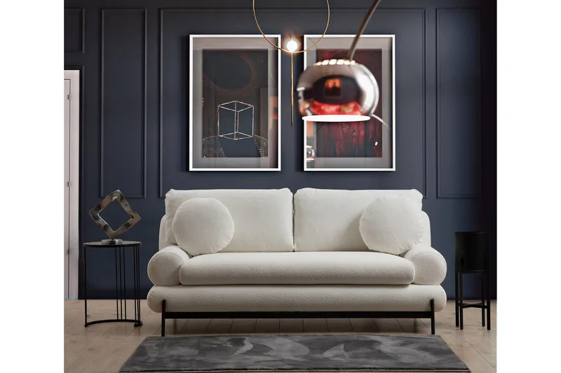 Cassius Soffa 2-sits - Vit - Möbler - Soffa - 2 sits soffa