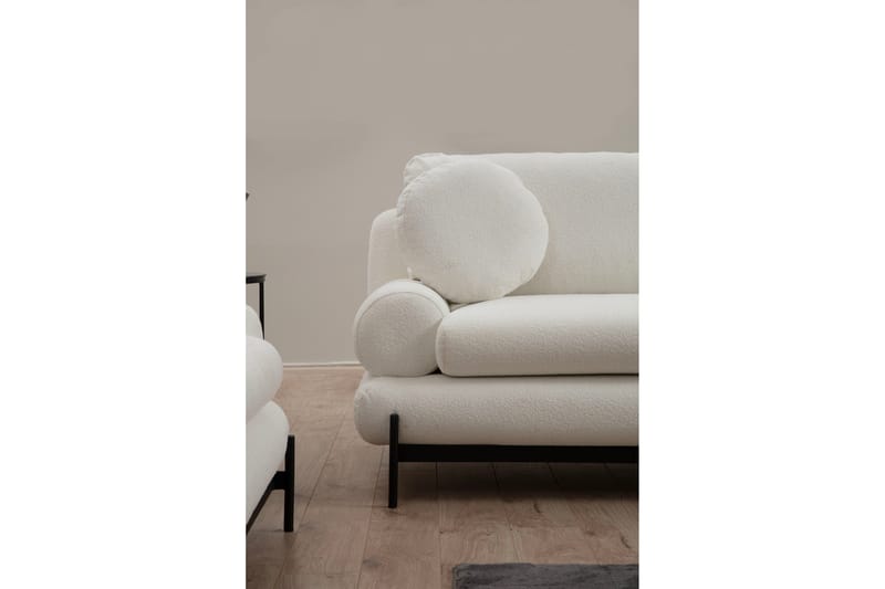 Cassius Soffa 2-sits - Vit - Möbler - Soffa - 2 sits soffa
