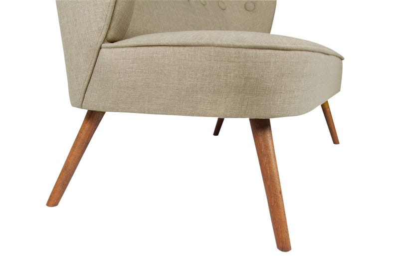 Clivocast Djup 2-sits Soffa i Tyg med Träben - Grå - Möbler - Soffa - 2 sits soffa