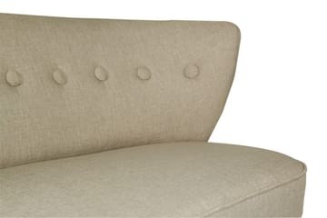 Clivocast Djup 2-sits Soffa i Tyg med Träben - Grå - Möbler - Soffa - 2 sits soffa