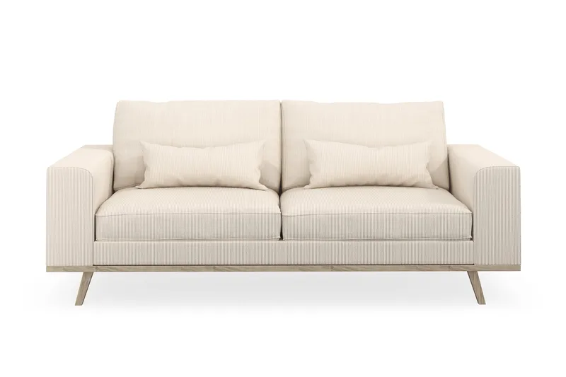 Copenhagen 2-sits Manchestersoffa - Beige - Möbler - Soffa - 2 sits soffa