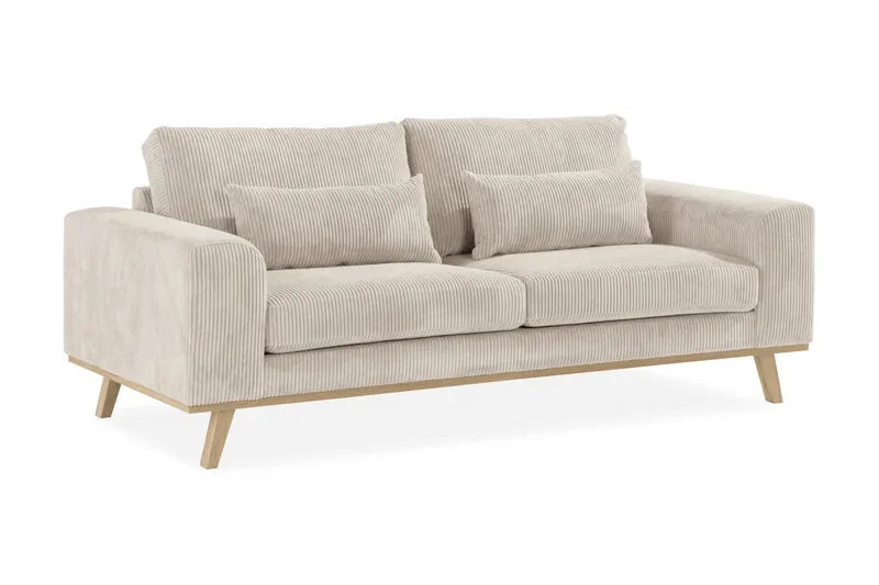 Copenhagen 2-sits Manchestersoffa - Beige - Möbler - Soffa - 2 sits soffa