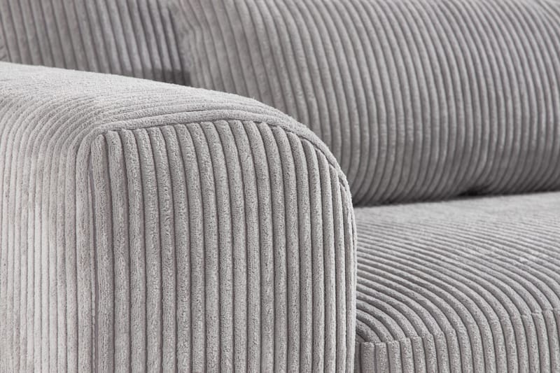 Copenhagen 2-sits Manchestersoffa - Ljusgrå - Möbler - Soffa - 2 sits soffa