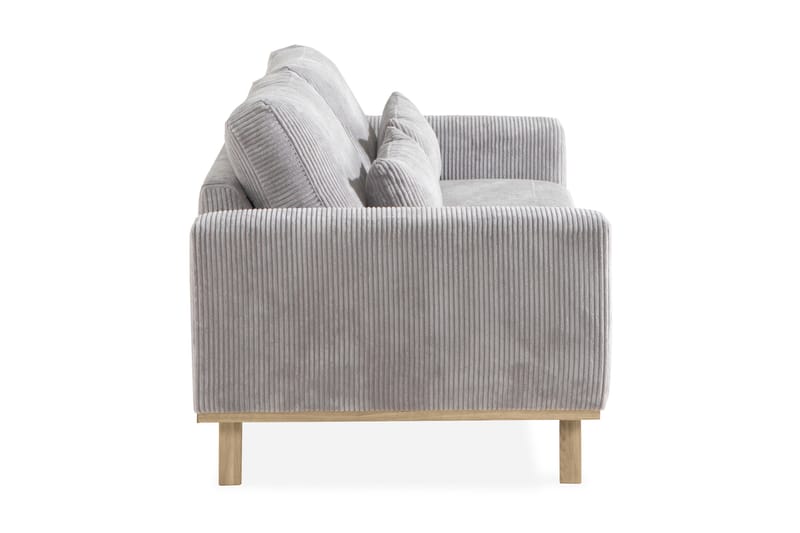 Copenhagen 2-sits Manchestersoffa - Ljusgrå - Möbler - Soffa - 2 sits soffa