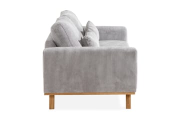 Copenhagen 2-sits Manchestersoffa - Ljusgrå - Möbler - Soffa - 2 sits soffa