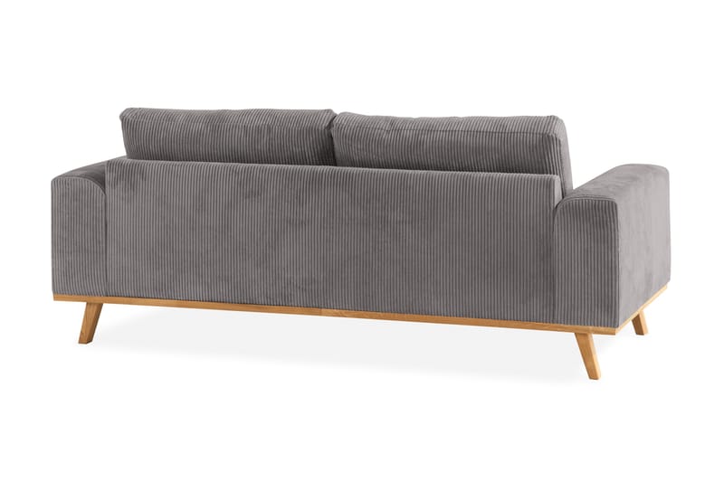Copenhagen 2-sits Manchestersoffa - Mörkgrå - Möbler - Soffa - 2 sits soffa