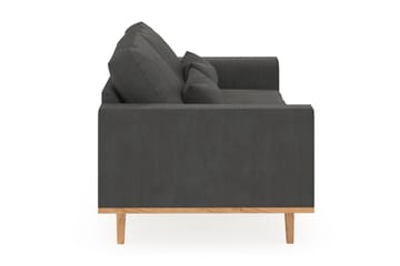 Copenhagen 2-sits Manchestersoffa - Mörkgrå - Möbler - Soffa - 2 sits soffa