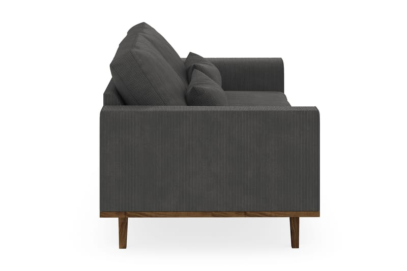 Copenhagen 2-sits Manchestersoffa - Mörkgrå - Möbler - Soffa - 2 sits soffa