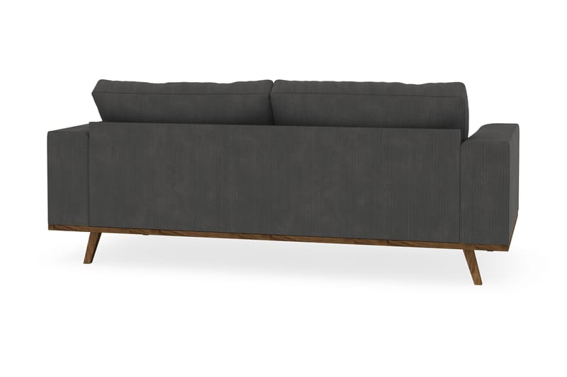 Copenhagen 2-sits Manchestersoffa - Mörkgrå - Möbler - Soffa - 2 sits soffa
