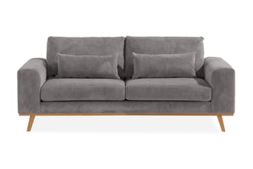 Copenhagen 2-sits Manchestersoffa - Mörkgrå - Möbler - Soffa - 2 sits soffa