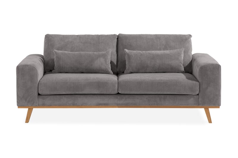 Copenhagen 2-sits Manchestersoffa - Mörkgrå - Möbler - Soffa - 2 sits soffa